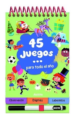 45 juegos para todo el año | 9791039579681 | Varios autores | Librería Castillón - Comprar libros online Aragón, Barbastro