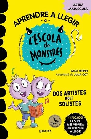 Aprendre a llegir a l'Escola de Monstres 24 - Dos artistes molt solistes | 9791387724191 | Rippin, Sally | Librería Castillón - Comprar libros online Aragón, Barbastro