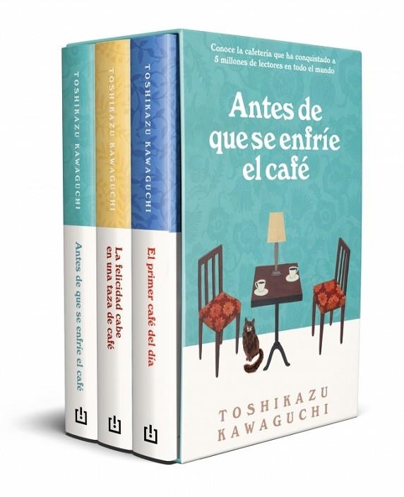 Estuche Antes de que se enfríe el café | 9788466392136 | Kawaguchi, Toshikazu | Librería Castillón - Comprar libros online Aragón, Barbastro