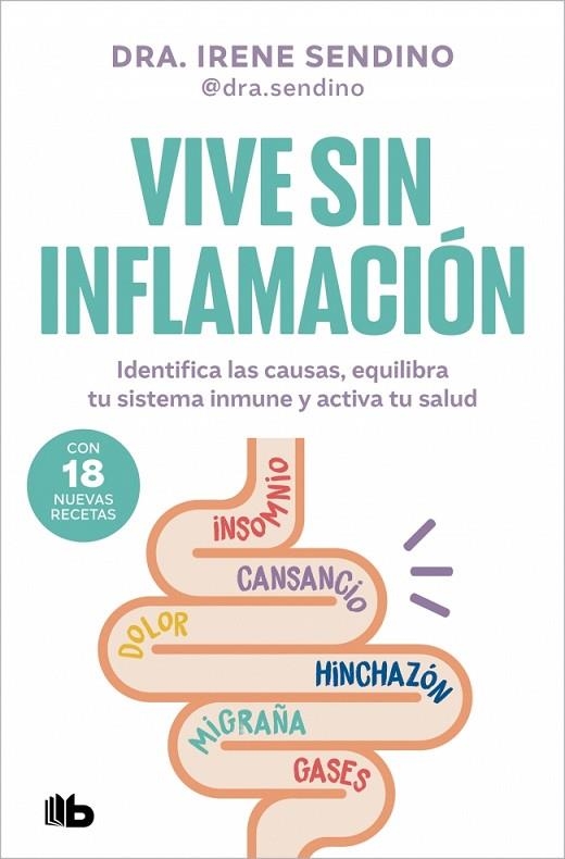 Vive sin inflamación | 9791387871116 | Sendino (@dra.sendino), Dra. Irene | Librería Castillón - Comprar libros online Aragón, Barbastro
