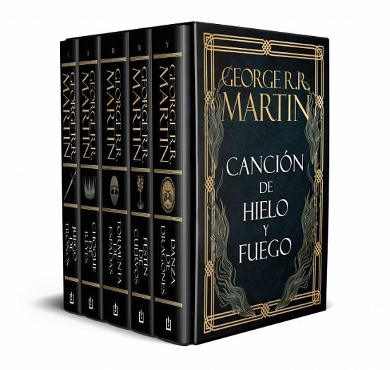 Estuche Canción de hielo y fuego | 9788466393225 | Martin, George R. R. | Librería Castillón - Comprar libros online Aragón, Barbastro