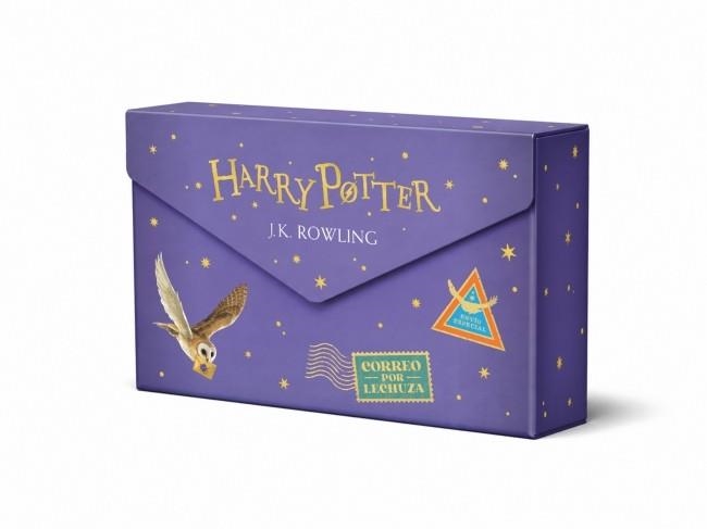 Harry Potter (estuche Envío especial - Correo por Lechuza) (Harry Potter [edición con la portada ilustrada por Johnny Duddle]) | 9788418796746 | Rowling, J.K. | Librería Castillón - Comprar libros online Aragón, Barbastro