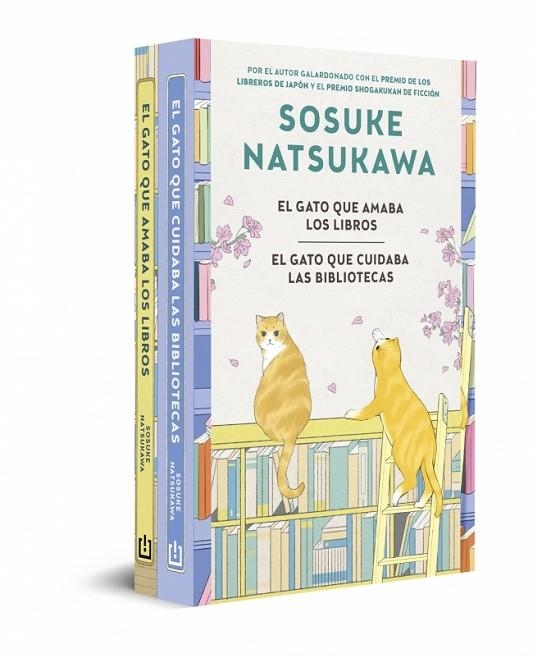 Pack El gato que amaba los libros (contiene: El gato que amaba los libros | El gato que cuidaba las bibliotecas | 9788466391146 | Natsukawa, Sosuke | Librería Castillón - Comprar libros online Aragón, Barbastro