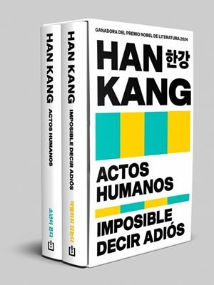 ESTUCHE HAN KANG: Contiene Imposible decir adiós | Actos humanos | 9788466392624 | Kang, Han | Librería Castillón - Comprar libros online Aragón, Barbastro