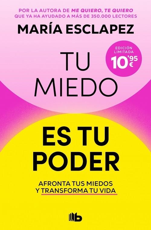 Tu miedo es tu poder | 9791387871772 | Esclapez, María | Librería Castillón - Comprar libros online Aragón, Barbastro