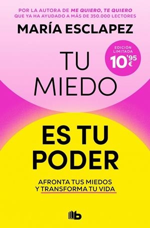 Tu miedo es tu poder | 9791387871772 | Esclapez, María | Librería Castillón - Comprar libros online Aragón, Barbastro