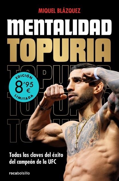 Mentalidad Topuria (edición limitada) | 9788410197459 | Blázquez, Miquel | Librería Castillón - Comprar libros online Aragón, Barbastro