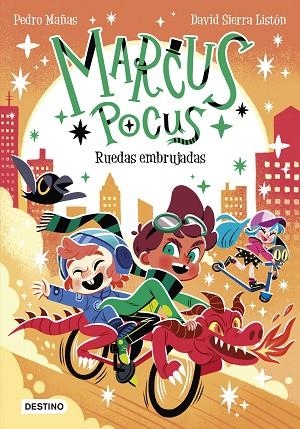Marcus Pocus 9. Ruedas embrujadas | 9788408324645 | Mañas, Pedro/Sierra Listón, David | Librería Castillón - Comprar libros online Aragón, Barbastro
