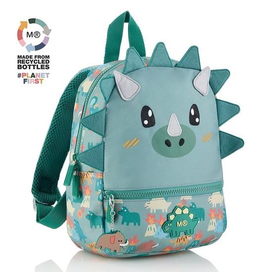 MINI MOCHILA RECICLADA DINO ROAR | 8422593197639 | Librería Castillón - Comprar libros online Aragón, Barbastro