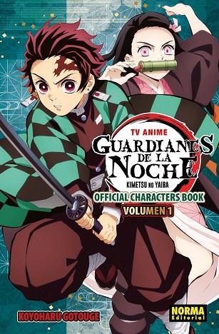 TV ANIME GUARDIANES DE LA NOCHE OFFICIAL CHARACTER BOOK 01 | 9788467979619 | Gotouge, Koyoharu | Librería Castillón - Comprar libros online Aragón, Barbastro