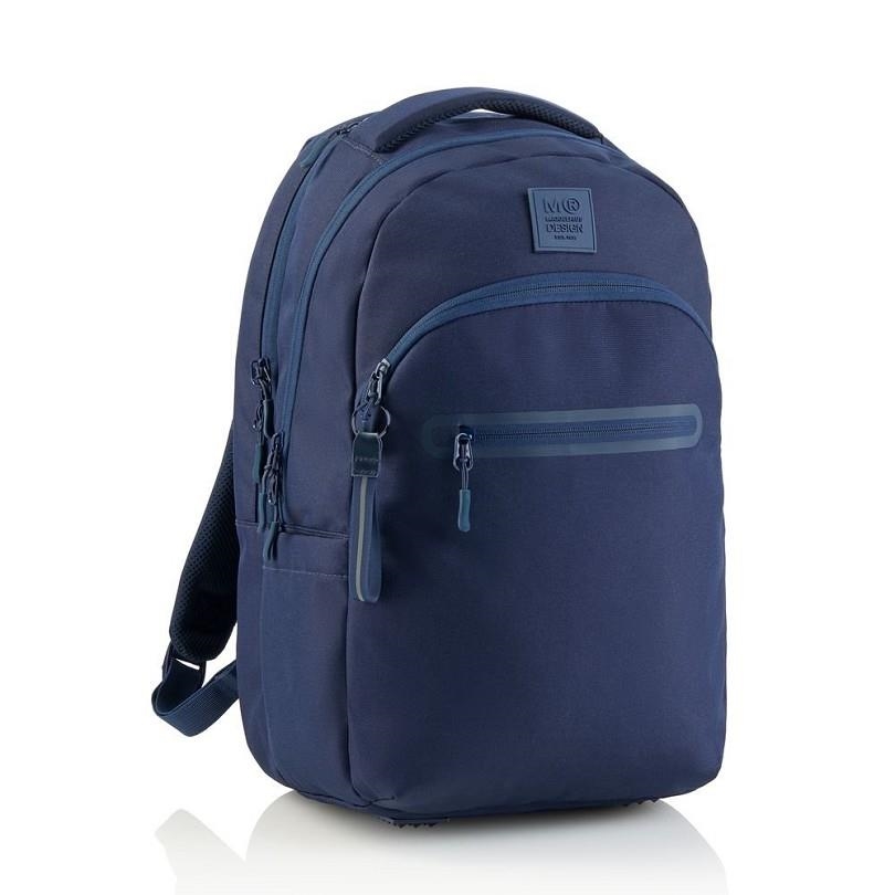 MOCHILA TRIPLE OSLO RECICLADA RAW MARINO | 8422593198650 | Librería Castillón - Comprar libros online Aragón, Barbastro