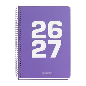AGENDA ESCOLAR 2026/27 MIQUELRIUS PLUS SCHOOL BASIC  1 PAGINA DIA - 4 COLORES SURTIDOS | 8422593210468 | Librería Castillón - Comprar libros online Aragón, Barbastro