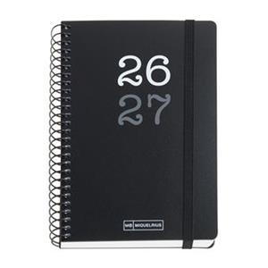 AGENDA ESCOLAR 2026/27 MIQUELRIUS ESCOLAR COLLEGE TONE A5 SEMANA VISTA - 3 COLORES SURTIDOS | 8422593210796 | Librería Castillón - Comprar libros online Aragón, Barbastro