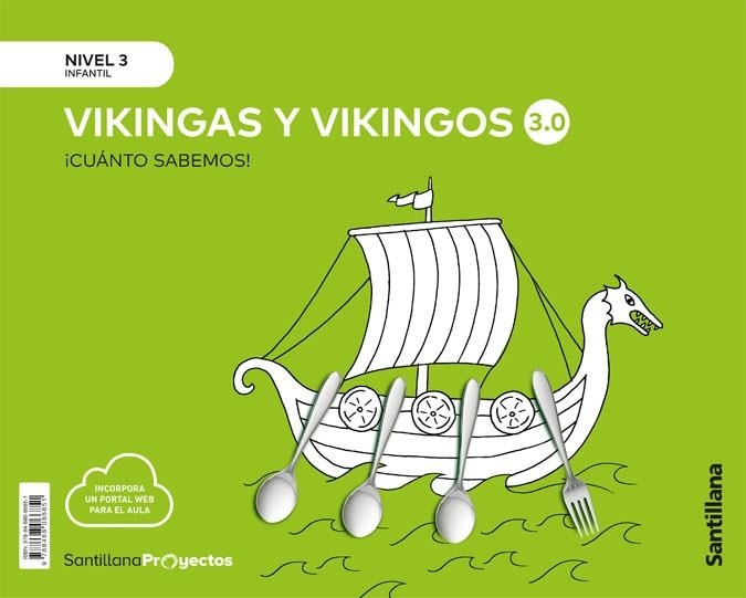 Cuanto Sabemos Nivel 3 Los Vikingos 3.0 | 9788468066851 | Librería Castillón - Comprar libros online Aragón, Barbastro
