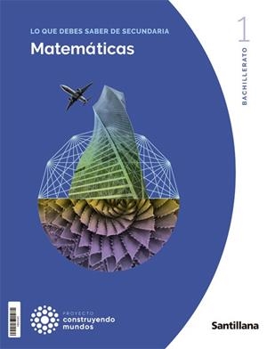 Matematicas Aplicadas A La Ciencias Sociales I 1 Bto Construyendo Mundos | 9788468067339 | Librería Castillón - Comprar libros online Aragón, Barbastro
