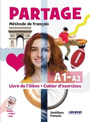 Partage A1/a2 Livre+cahier | 9788490498224 | Librería Castillón - Comprar libros online Aragón, Barbastro