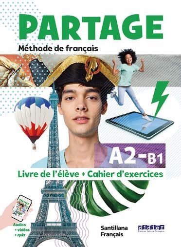 Partage A2/b1 Livre+cahier | 9788490498231 | Librería Castillón - Comprar libros online Aragón, Barbastro