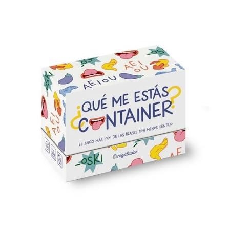JUEGO DE PREGUNTAS Y RETOS ¿QUÉ ME ESTÁS CONTAINER | 8435498602573 | Librería Castillón - Comprar libros online Aragón, Barbastro