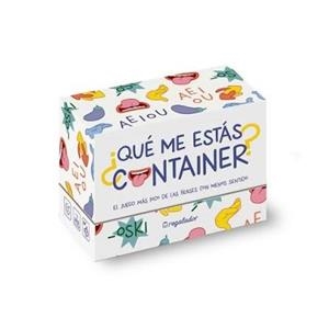 JUEGO DE PREGUNTAS Y RETOS ¿QUÉ ME ESTÁS CONTAINER | 8435498602573 | Librería Castillón - Comprar libros online Aragón, Barbastro