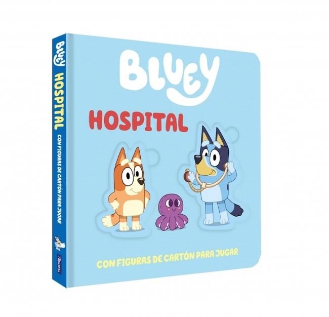 Bluey. Libro juguete - Hospital. Libro de cartón con figuras extraíbles para jugar | 9788448874292 | Bluey | Librería Castillón - Comprar libros online Aragón, Barbastro