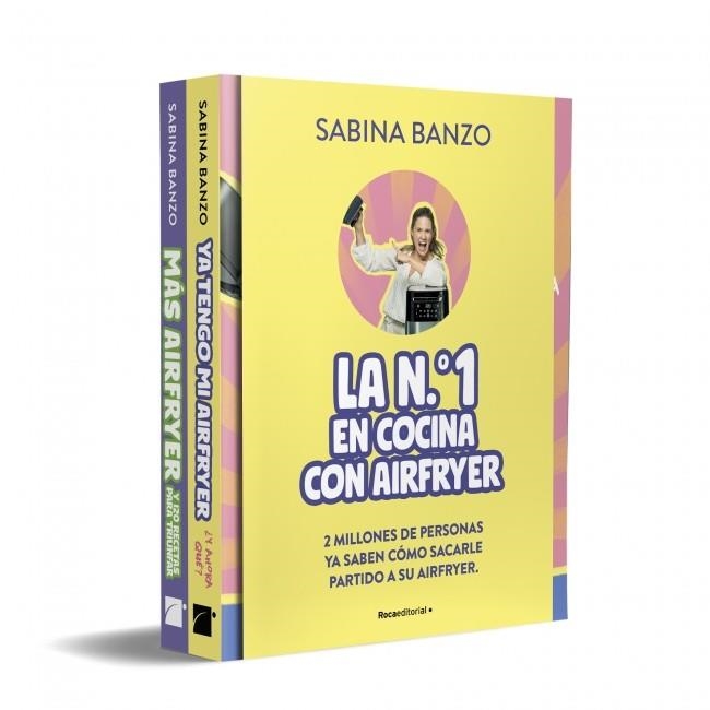 Pack Airfryer: Ya tengo mi airfryer, ¿y ahora qué? / Más airfryer y 120 recetas para triunfar | 9791387905200 | Banzo, Sabina | Librería Castillón - Comprar libros online Aragón, Barbastro
