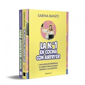 Pack Airfryer: Ya tengo mi airfryer, ¿y ahora qué? / Más airfryer y 120 recetas para triunfar | 9791387905200 | Banzo, Sabina | Librería Castillón - Comprar libros online Aragón, Barbastro