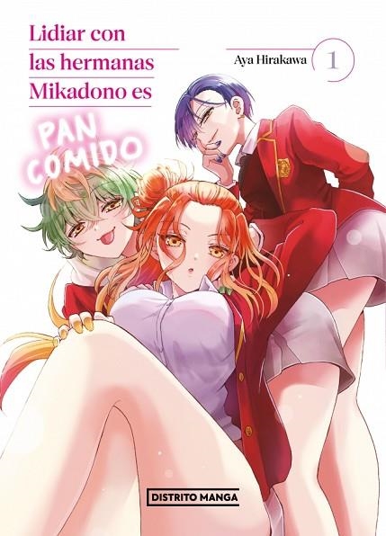 Lidiar con las hermanas Mikadono es pan comido 1 (Shônen) | 9791387962104 | Hirakawa, Aya | Librería Castillón - Comprar libros online Aragón, Barbastro