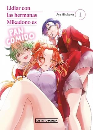 Lidiar con las hermanas Mikadono es pan comido 1 (Shônen) | 9791387962104 | Hirakawa, Aya | Librería Castillón - Comprar libros online Aragón, Barbastro
