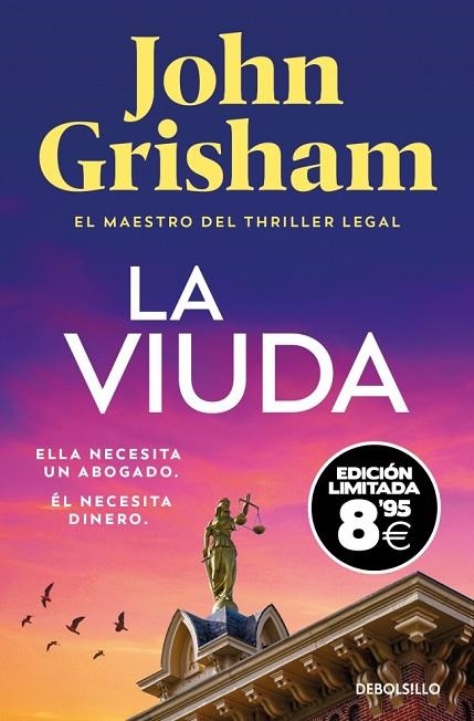 La viuda  (edición limitada · Black Friday) | 9788466389808 | Grisham, John | Librería Castillón - Comprar libros online Aragón, Barbastro