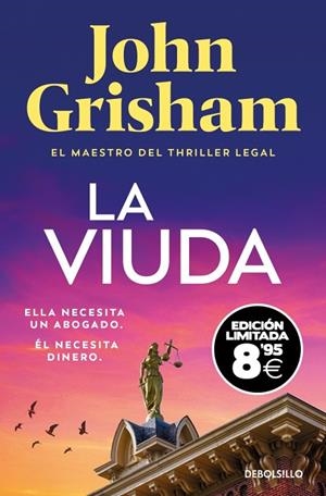 La viuda  (edición limitada · Black Friday) | 9788466389808 | Grisham, John | Librería Castillón - Comprar libros online Aragón, Barbastro