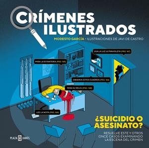Crímenes ilustrados - ¿Suicidio o asesinato? | 9788401042140 | García, Modesto | Librería Castillón - Comprar libros online Aragón, Barbastro