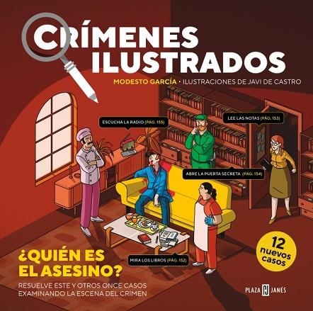 Crímenes ilustrados - ¿Quién es el asesino? | 9788401042157 | García, Modesto | Librería Castillón - Comprar libros online Aragón, Barbastro