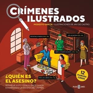 Crímenes ilustrados - ¿Quién es el asesino? | 9788401042157 | García, Modesto | Librería Castillón - Comprar libros online Aragón, Barbastro