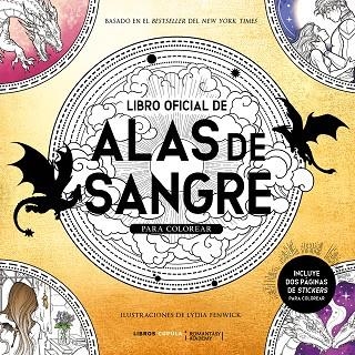 Libro oficial de Alas de Sangre para colorear | 9788448049218 | Fenwick, Lydia | Librería Castillón - Comprar libros online Aragón, Barbastro