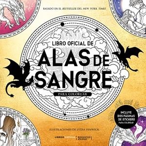 Libro oficial de Alas de Sangre para colorear | 9788448049218 | Fenwick, Lydia | Librería Castillón - Comprar libros online Aragón, Barbastro