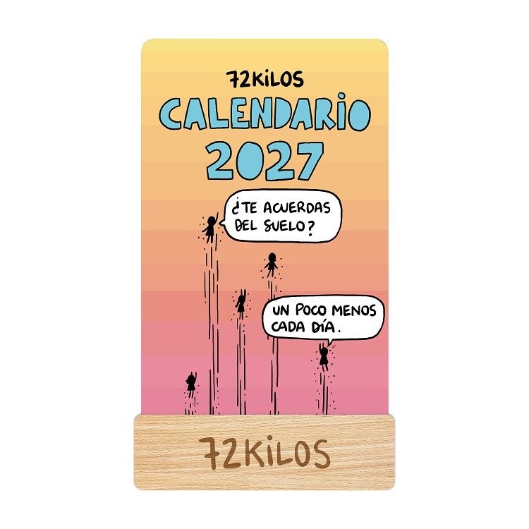 Calendario mesa de tarjetas 2027 - 72 kilos | 9788419434456 | Alonso, Óscar | Librería Castillón - Comprar libros online Aragón, Barbastro