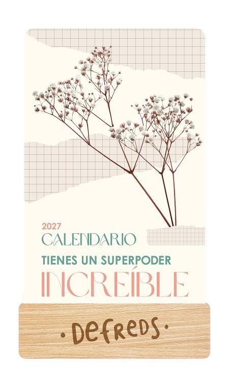 Calendario mesa de tarjetas 2027 - Defreds | 9788419434463 | Defreds | Librería Castillón - Comprar libros online Aragón, Barbastro