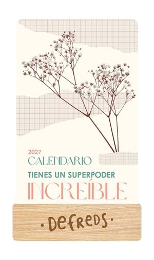 Calendario mesa de tarjetas 2027 - Defreds | 9788419434463 | Defreds | Librería Castillón - Comprar libros online Aragón, Barbastro