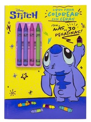 Stitch. Libro para colorear con ceras | 9791387526962 | Disney | Librería Castillón - Comprar libros online Aragón, Barbastro