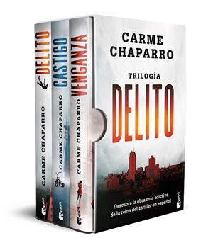 Estuche Serie Delito (Delito + Castigo + Venganza) | 9788467083545 | Chaparro, Carme | Librería Castillón - Comprar libros online Aragón, Barbastro
