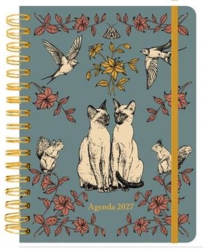 Agenda anual semanal 2027 Laura Agustí "Gatos" | 9788419434357 | Laura Agustí (Lalauri) | Librería Castillón - Comprar libros online Aragón, Barbastro