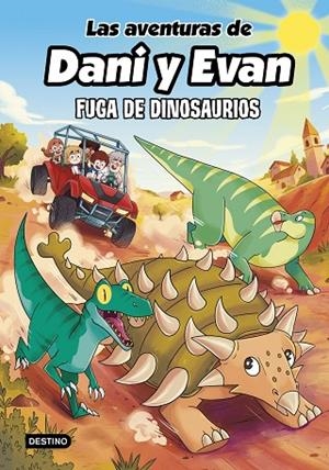 Las aventuras de Dani y Evan 16. Fuga de dinosaurios | 9788408326304 | Las aventuras de Dani y Evan | Librería Castillón - Comprar libros online Aragón, Barbastro