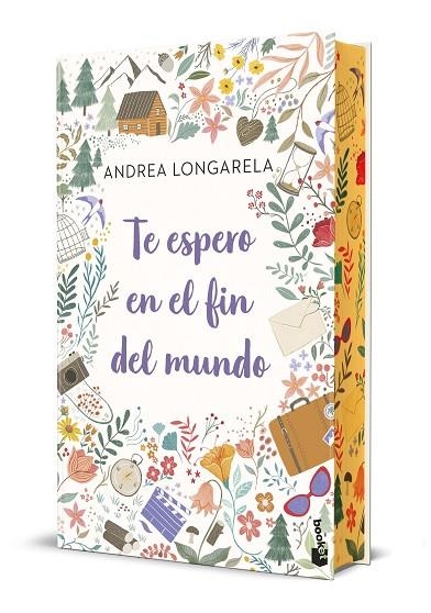 Te espero en el fin del mundo. Edición especial con cantos decorados | 9788408327011 | Longarela, Andrea | Librería Castillón - Comprar libros online Aragón, Barbastro