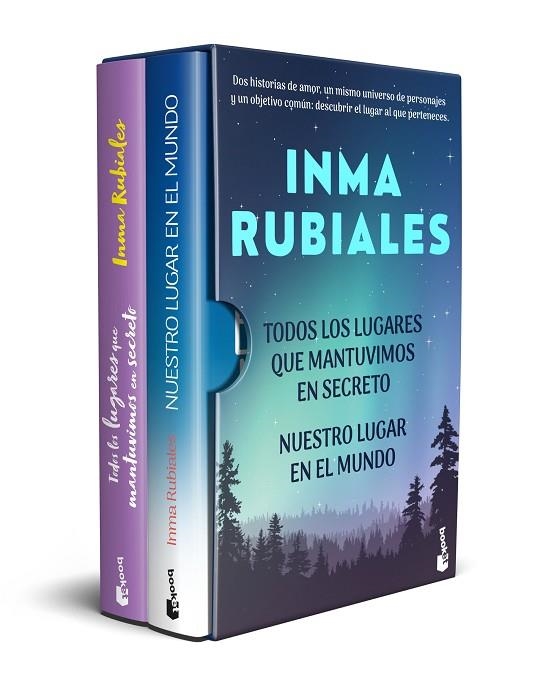 Estuche Todos los lugares + Nuestro lugar en el mundo | 9788408327516 | Rubiales, Inma | Librería Castillón - Comprar libros online Aragón, Barbastro