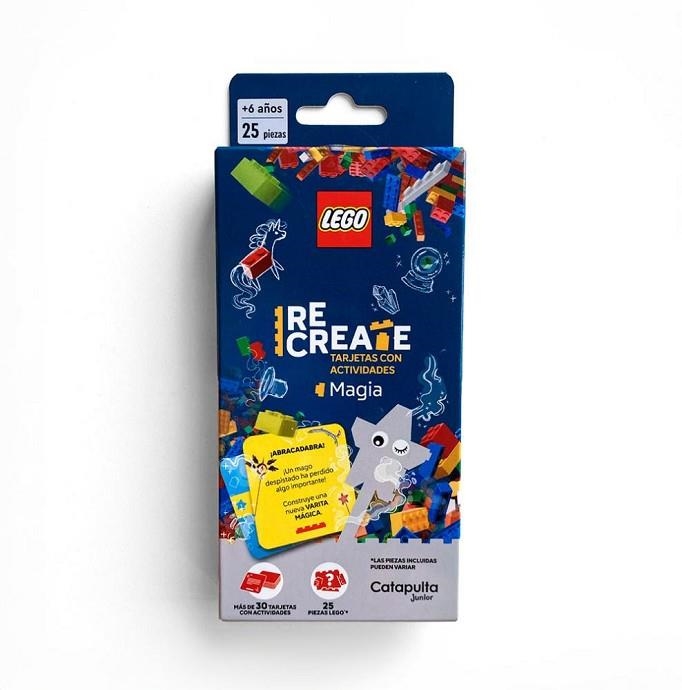 Lego Recreate magia construcción tarjetas con actividades de magia | 9788419987532 | AA.VV | Librería Castillón - Comprar libros online Aragón, Barbastro
