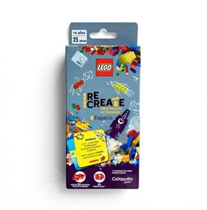 Lego Recreate espacio construcción tarjetas con actividades espacio | 9788419987556 | AA.VV | Librería Castillón - Comprar libros online Aragón, Barbastro