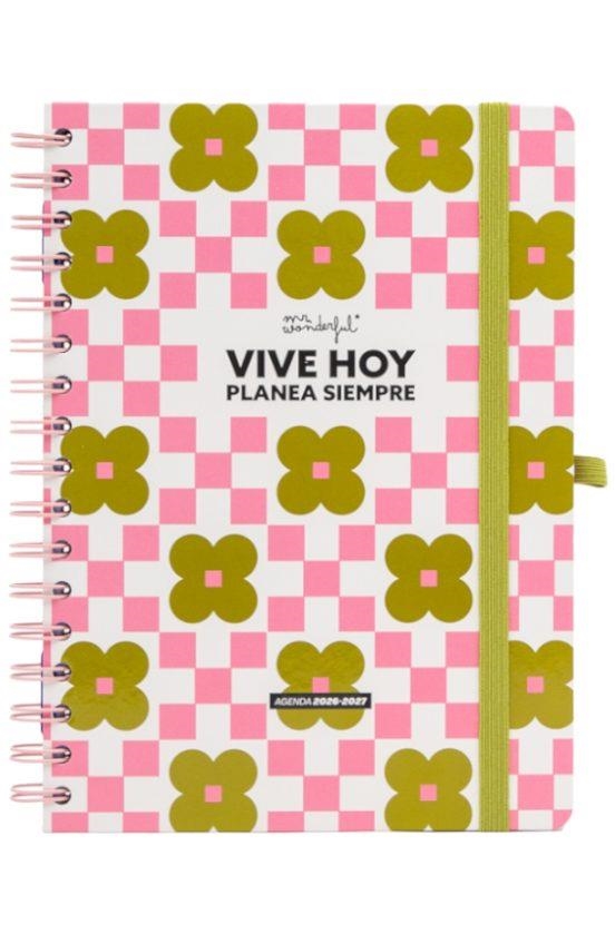 AGENDA ESCOLAR 2026-2027 SEMANA VISTA VIVE HOY PLANEA SIEMPRE - MR WONDERFUL | 8445641079497 | Librería Castillón - Comprar libros online Aragón, Barbastro