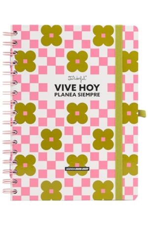 AGENDA ESCOLAR 2026-2027 SEMANA VISTA VIVE HOY PLANEA SIEMPRE - MR WONDERFUL | 8445641079497 | Librería Castillón - Comprar libros online Aragón, Barbastro