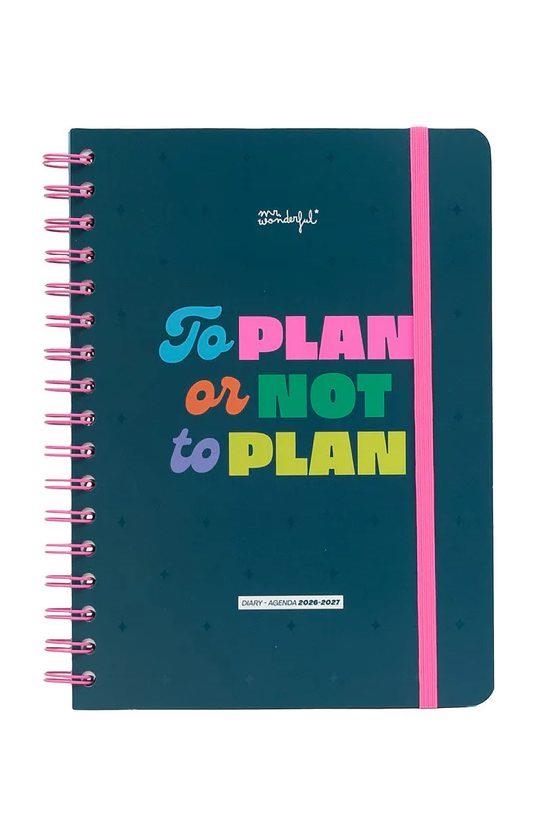 AGENDA BASIC ESCOLAR 2026-2027 SEMANA VISTA TO PLAN , OR NOT - MR WONDERFUL | 8445641079657 | Librería Castillón - Comprar libros online Aragón, Barbastro