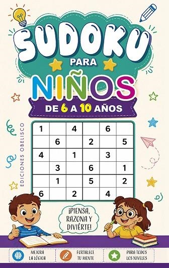 Sudoku para niños de 6 a 10 años | 9788411724333 | Anónimo | Librería Castillón - Comprar libros online Aragón, Barbastro